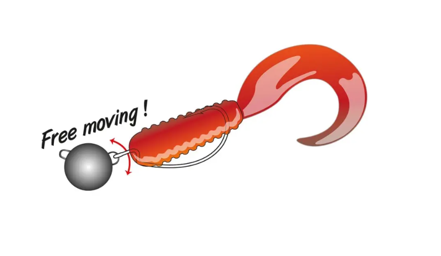 Gamakatsu Worm 330 I Offset 