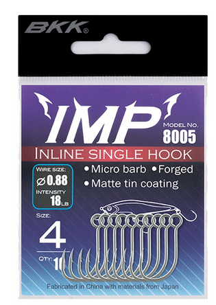 BKK IMP Wobbler Einzelhaken #2
